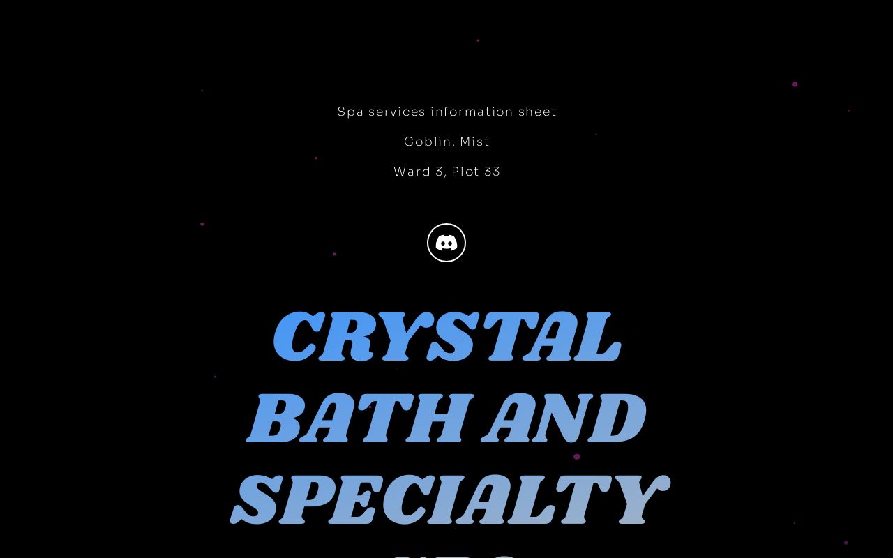 Crystal Bath and Specialty Spa